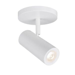 Silo 1-Light LED Spot Light in White