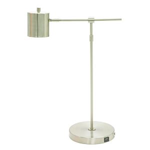 Morris Table Lamp in Satin Nickel