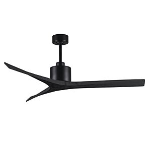 Mollywood 6-Speed DC 60 Ceiling Fan in Matte Black with Matte Black blades
