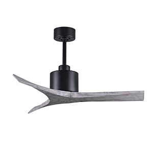 Mollywood 6-Speed DC 42 Ceiling Fan in Matte Black with Barnwood Tone blades