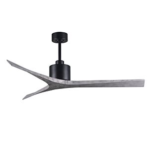 Mollywood 6-Speed DC 60 Ceiling Fan in Matte Black with Barnwood Tone blades