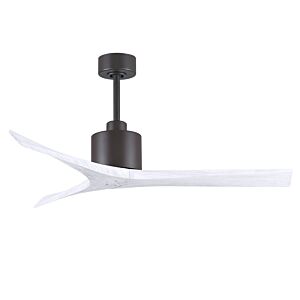 Mollywood 6-Speed DC 52 Ceiling Fan in Textured Bronze with Matte White blades