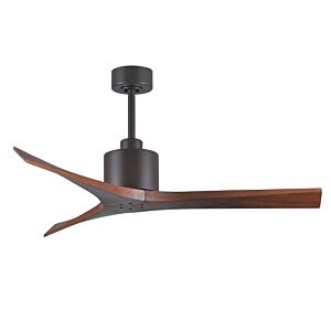 Mollywood 6-Speed DC 52 Ceiling Fan in Textured Bronze with Walnut blades