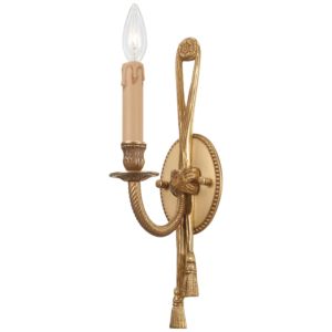 Metropolitan Knot Wall Sconce in French Gold