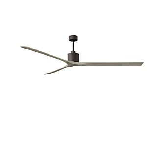 Nan XL 6-Speed DC 90 Ceiling Fan in Textured Bronze with Gray Ash blades