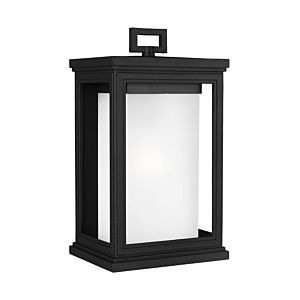 Feiss Roscoe 13.5 Inch Outdoor Wall Lantern in Textured Black