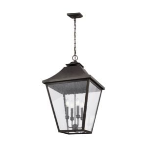 Galena 4 Light Outdoor Hanging Light in Sable by Sean Lavin