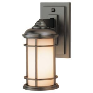 Feiss Lighthouse Wall 5 Inch Mount Lantern in Bronze Finish