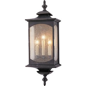 Generation Lighting Market Square Collection 9" Outdoor Lantern in Bronze