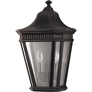 Feiss Cotswold Lane Collection 2 Light Outdoor Lantern in Bronze