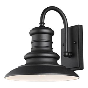 Feiss Redding Station Outdoor Wall Light in Textured Black