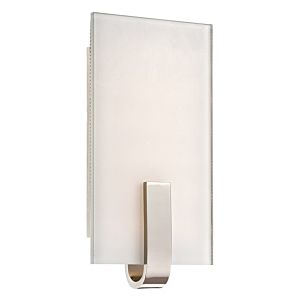 George Kovacs 12 Inch Wall Sconce in Polished Nickel