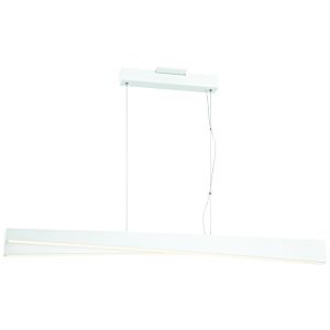  So Inclined Linear Pendant Light in Sand White
