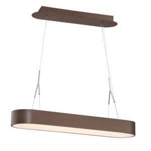 George Kovacs Step Up 34 Inch Pendant Light in Bronze