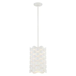 George Kovacs Coastal Current 9 Inch Pendant Light in Sand White