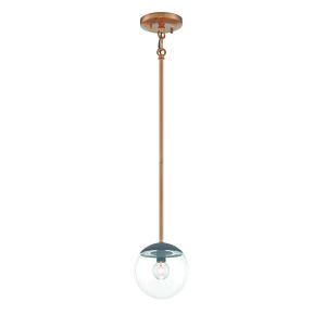 George Kovacs Outer Limits Pendant Light in Painted Bronze with Natural Brush