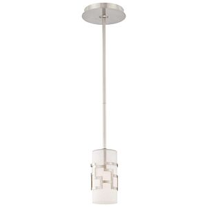 George Kovacs Alecia'S Necklace 4 Inch Pendant Light in Brushed Nickel
