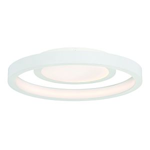 George Kovacs Knock Out 14 Inch Ceiling Light in White