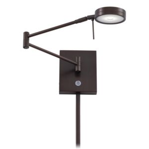 George Kovacs George's Reading Room 6 Inch Wall Lamp in Copper Bronze Patina