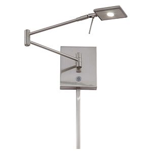 George's Reading Room LED Swing Arm Wall Lamp