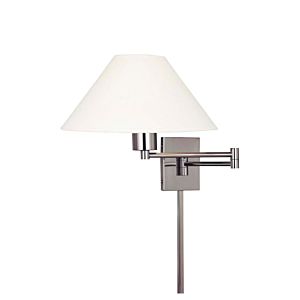 George Kovacs Boring 13 Inch Wall Lamp in Matte Brushed Nickel