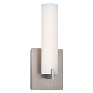 George Kovacs Tube LED Wall Sconce in Brushed Nickel