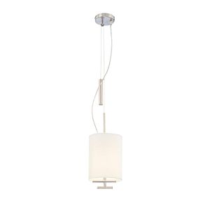 George Kovacs Counter Weights 8 Inch Pendant Light in Satin Steel