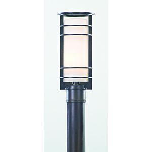 Troy Vibe Outdoor Post Lantern in Brushed Aluminum