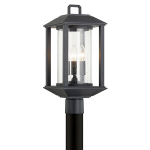 Mccarthy 3-Light Post Lantern in Weathered Graphite