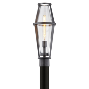 Troy Prospect Outdoor Post Light in Graphite