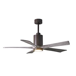 Patricia 1-Light 52" Ceiling Fan in Textured Bronze
