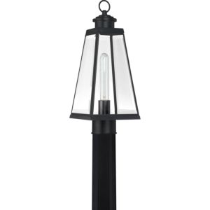 Quoizel Paxton 7 Inch Outdoor Post Light in Matte Black