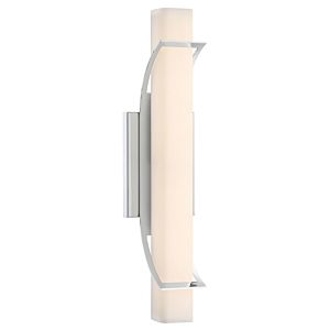 Quoizel Platinum Collection Blade 19 Inch LED Bathroom Vanity Light in Polished Chrome