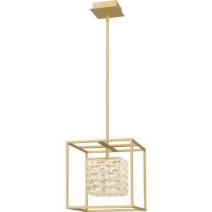 Dazzle LED Pendant in Soft Gold