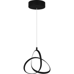 Illoria LED Mini Pendant in Matte Black