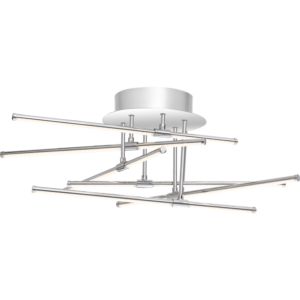 Quoizel Lightshow 22 Inch Ceiling Light in Polished Chrome