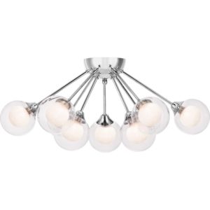Quoizel Spellbound 9 Light 23 Inch Ceiling Light in Polished Chrome