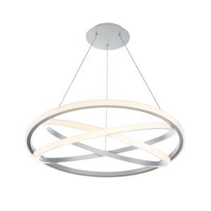 Modern Forms Veloce 38 Inch Contemporary Chandelier in Titanium