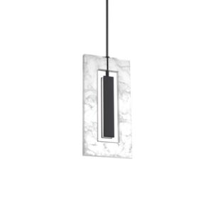 Cambria 1-Light LED Chandelier in Black