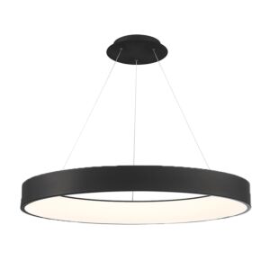 Corso 1-Light LED Pendant in Black