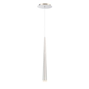 Modern Forms Cascade 7 Inch Pendant Light in Polished Nickel