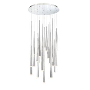 Modern Forms Cascade 21 Light 26 Inch in Polished Nickel