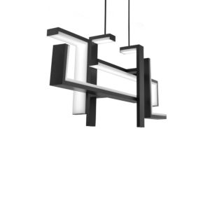 Modern Forms Jackal Pendant Light in Black