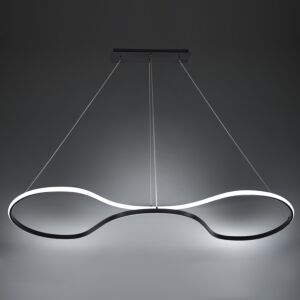Marques 1-Light LED Pendant in Black