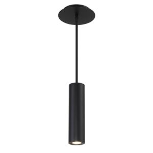 Caliber 1-Light LED Pendant in Black