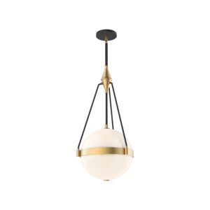 Harmony 3-Light Pendant in Brushed Gold