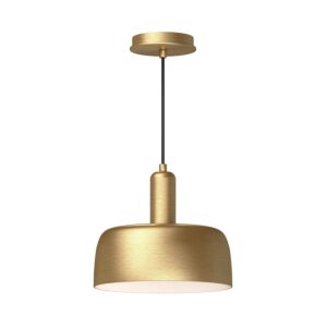 Adriano 1-Light Pendant in Brushed Gold