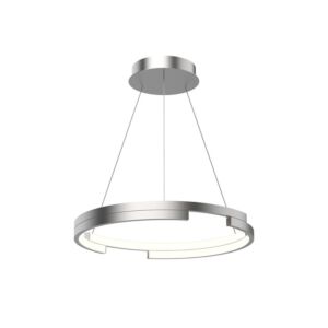 Anello Minor LED Pendant in Brushed Nickel