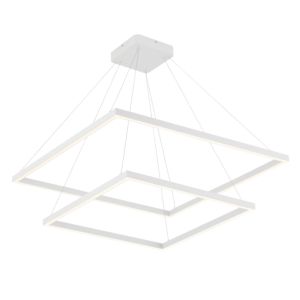 Kuzco Piazza LED Contemporary Chandelier in White
