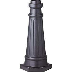 Feiss Outdoor 10 Inch Post Base in Antique Bronze